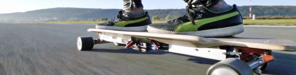 skateboard electrique vitesse