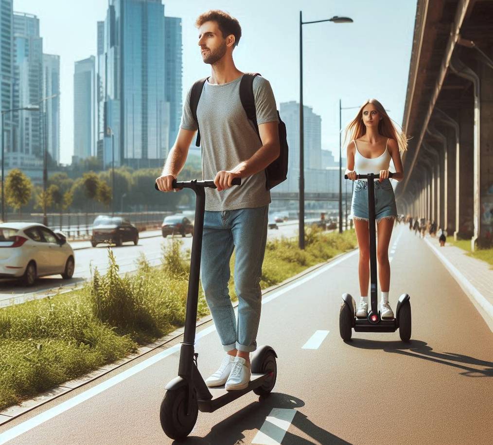 trajet-court-ville-trootinette-electrique-segway